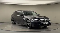 Carbon black Used 2022 BMW 520 M Sport Estate | £28,000 (Fair price)
