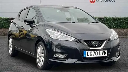 Used Nissan Micra Acenta 101 HP (74 kW) 2020 Black Hatchback