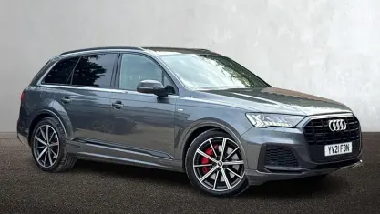 Used Audi Q7 Black Edition 381 HP (280 kW) 2021 Grey SUV