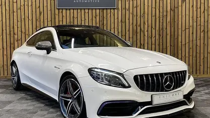 White Used 2019 Mercedes C63 AMG Premium Plus Coupe | £45,000 (Fair price)