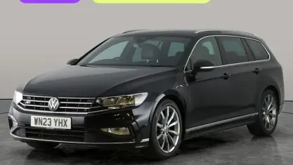 Used VW Passat R-line 150 HP (110 kW) 2023 Black Estate