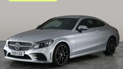 Silver Used 2019 Mercedes C300 AMG Line Premium Coupe | £18,921 (Good price)