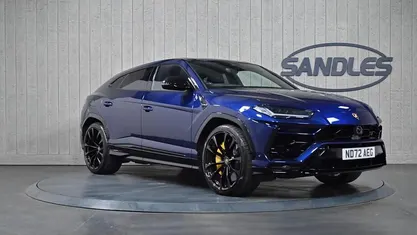 Blue Used 2021 Lamborghini Urus SUV | £182,499 (Good price)