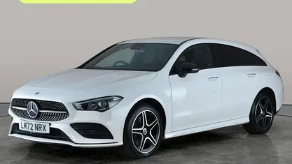 Used Mercedes CLA250e Shooting Brake AMG Line Premium 218 HP (160 kW) 2022 White Estate