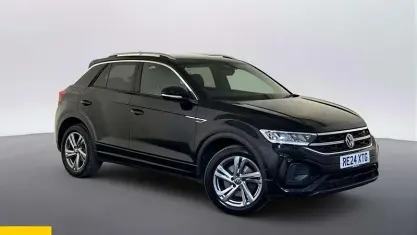 Used VW T-Roc R-line 150 HP (110 kW) 2024 Black SUV