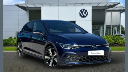 Used VW Golf VIII GTD 200 HP (147 kW) 2023 Blue Hatchback