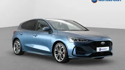 Used Ford Focus ST-Line X 125 HP (91 kW) 2024 Blue Hatchback