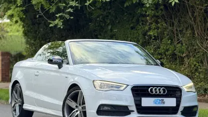 Used Audi A3 Cabriolet S-Line 150 HP (110 kW) 2014 White Cabriolet