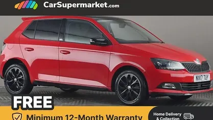 Used Skoda Fabia Monte Carlo 110 HP (80 kW) 2017 Red Hatchback