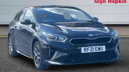 Begagnad Kia ProCeed GT-Line 160 HK (117 kW) 2021 Svart Kombi