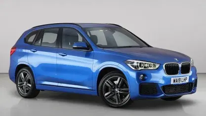 Used BMW X1 M Sport 192 HP (141 kW) 2019 Blue SUV