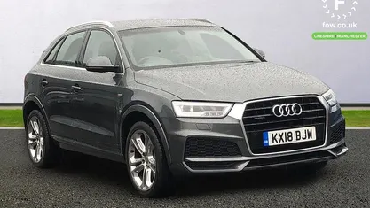 Grey Used 2018 Audi Q3 S-Line SUV | £15,799 (Super price)
