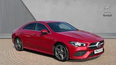 Red Used 2022 Mercedes CLA200 AMG Line Premium Sedan | £23,392 (Fair price)