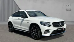 Diamond white metallic Used 2018 Mercedes GLC43 AMG Premium Plus Coupe | £31,114 (Fair price)