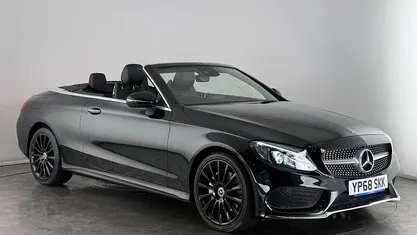 Used 2018 Mercedes C220 AMG line Cabriolet | £17,750 (Fair price)