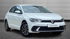 White New 2024 VW Polo Life Hatchback | £19,750 (Fair price)