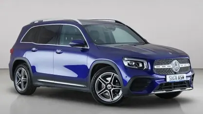 Used Mercedes GLB200 AMG Line Premium 163 HP (119 kW) 2022 Blue SUV