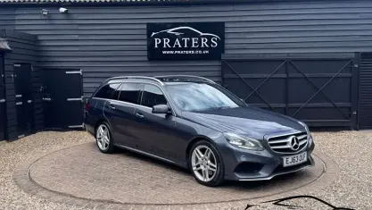 Käytetty Mercedes E350 AMG 252 HP (185 kW) 2014 Harmaa Farmari