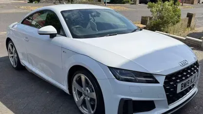 Used Audi TT S-Line 245 HP (180 kW) 2019 White Coupe