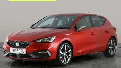 Used Seat Leon FR Sport 131 HP (96 kW) 2022 Red Hatchback