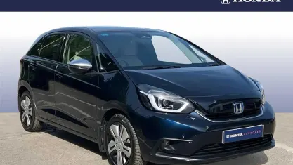 Used Honda Jazz Hybrid 109 HP (80 kW) 2021 Blue Hatchback