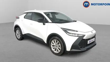 White Used 2024 Toyota C-HR SUV | £21,799 (Fair price)