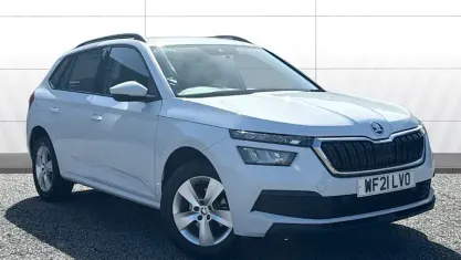 Used Skoda Kamiq 95 HP (69 kW) 2021 White SUV
