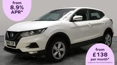 White Used 2018 Nissan Qashqai Acenta Premium SUV | £10,130 (Good price)