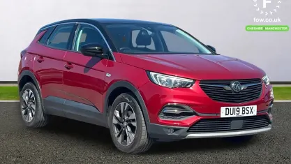 Used Vauxhall Grandland X Sport 131 HP (96 kW) 2019 Red SUV
