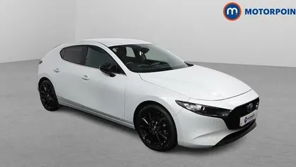 White Used 2025 Mazda 3 Homura-Line Hatchback | £19,499 (Fair price)