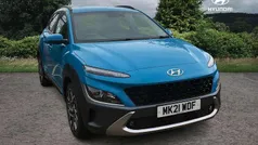 Blue Used 2021 Hyundai Kona Premium SUV | £15,685 (Fair price)