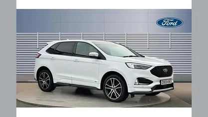 White Used 2019 Ford Edge ST-Line SUV | £19,045 (Fair price)