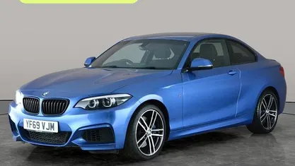 Used BMW 218 M Sport 136 HP (100 kW) 2020 Blue Coupe