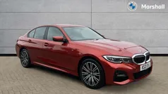 Sunset orange metallic Used 2021 BMW 330e M Sport Sedan | £21,691 (Fair price)