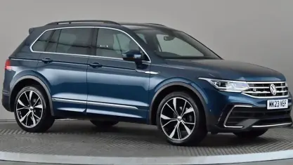 Used VW Tiguan R-line 150 HP (110 kW) 2023 Blue SUV