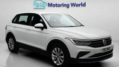 Used VW Tiguan S 131 HP (96 kW) 2021 White SUV
