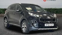 Black Used 2016 Kia Sportage GT-Line SUV | £10,850 (Fair price)