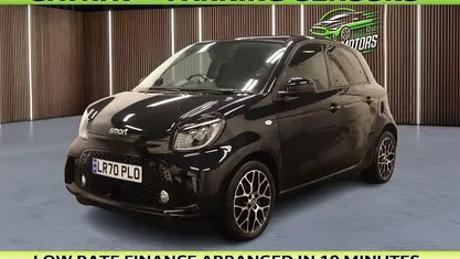 Black Used 2020 Smart ForFour Electric Drive Prime Exclusive Hatchback | £7,390 (Good price)