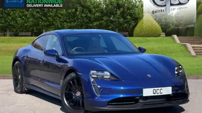 Used Porsche Taycan 419 kW (571 HP) 2021 Blue Sedan