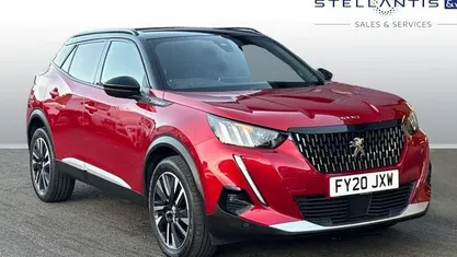 Used Peugeot 2008 GT-line 129 HP (94 kW) 2020 Red SUV