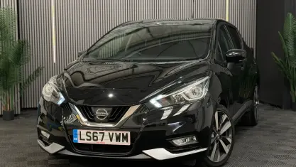 Used Nissan Micra Tekna 90 HP (66 kW) 2017 Black Hatchback