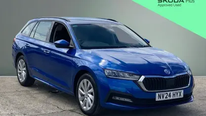 Used Skoda Octavia SE 150 HP (110 kW) 2024 Blue Estate
