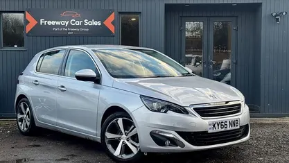 Silver Used 2016 Peugeot 308 Allure Hatchback | £4,990 (Fair price)