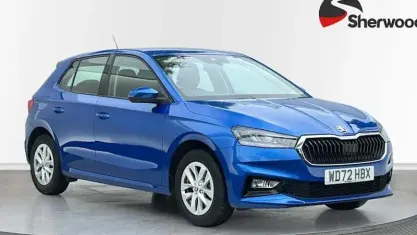 Used Skoda Fabia Comfort 95 HP (69 kW) 2023 Blue Hatchback