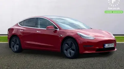 Used Tesla Model 3 Standard Range 180 kW (245 HP) 2019 Red Sedan