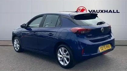 Used Vauxhall Corsa 75 HP (55 kW) 2020 Blue Hatchback