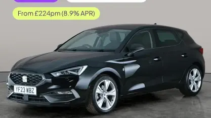 Used Seat Leon FR 150 HP (110 kW) 2023 Black Hatchback