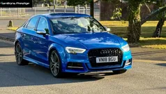 Blue Used 2018 Audi S3 Design Sedan | £19,795 (Fair price)