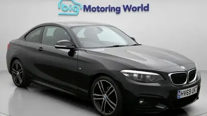 Used BMW 218 M Sport 150 HP (110 kW) 2019 Black Coupe