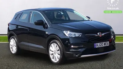 Used Vauxhall Grandland X Elite 131 HP (96 kW) 2020 Black SUV